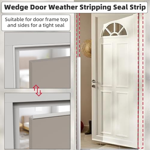 image for cuysfead 9.8 Ft Weather Stripping Seal Strip for Doors/Windows,Soundpr