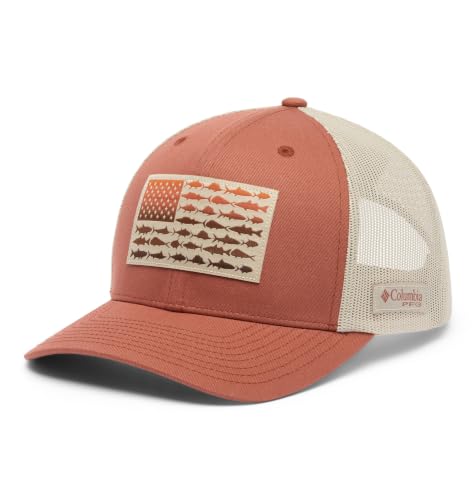 Image of Columbia PFG Fish Flag Mesh Snapback