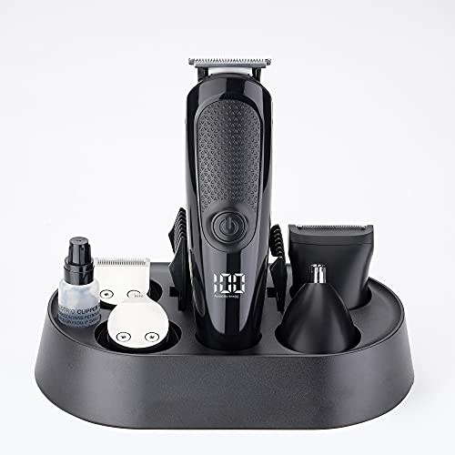 SHENGTAI 0261 Rechargeable Hair Clippers, Professional Beard Trimmer, 5 in 1 Mens Grooming Kit(ST-0261) - Image 2
