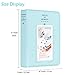 Ablus 64 Pockets Photo Album for Fujifilm Instax Mini 11 90 70 50S 26 25 9 8 8+ 7S Instant Camera, Polaroid Snap Z2300 PIC-300P Film & Kpop Photocards(Ice Blue)
