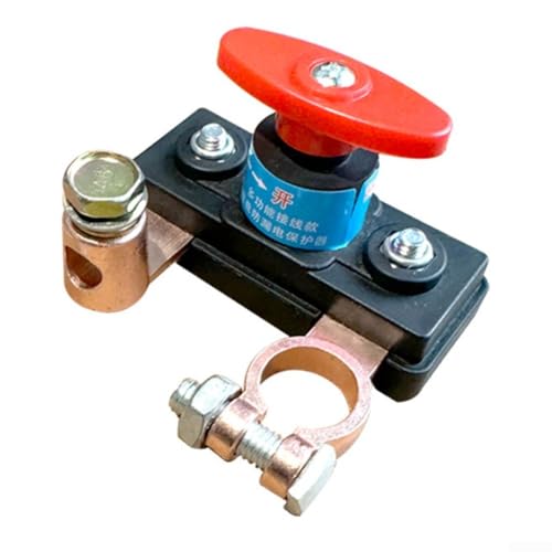 Interruptor de desconexión de batería de vehículo de 12 V 24 V, protector de alimentación de corte rápido, para coches, camiones, caravanas, autobuses y remolques, terminales de cobre de 100 A