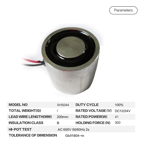 Électro-aimant permanent 12v 24v pour fermeture de porte