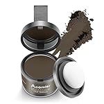 Acomler Instantly Root Touch Up Hairline Shadow Powder,Root Cover Up Hair Color,Dark Brown for Thinning Hair, Grey Hair Coverage Hair Powder for Women with Eyebrows,Beard Line,Bald Spots (Dark Brown)