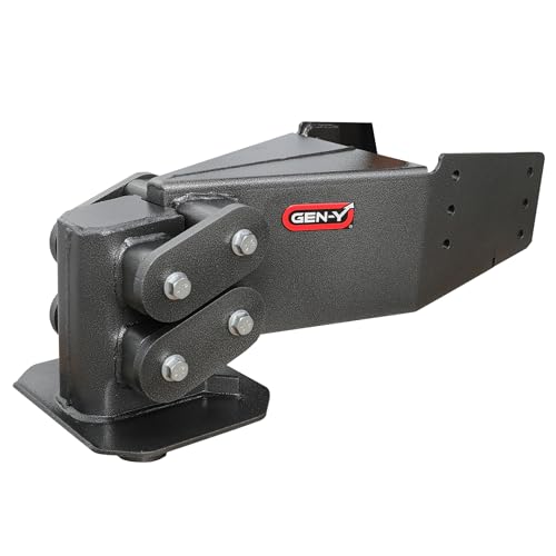 GEN-Y Hitch Rhino Fifth Wheel King Pin Box, 2.5K - 4.5K LBS Pin Weight, 30,000 LBS Towing Capacity - Check Fitment Chart