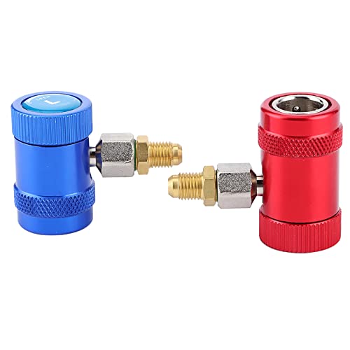 Adaptador de puerto de servicio para aire acondicionado flexman R4yf, adaptador de acoplamiento rápido alto y bajo para refrigerante R4yf miniatura 1