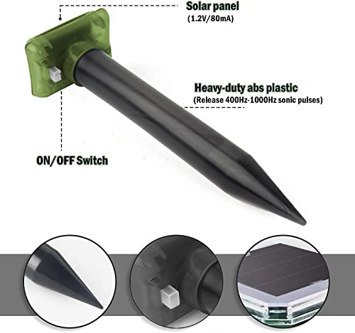 Solar-Ultrasonico-Ahuyentador-de-Topos-Ahuyentador-de-Ratas-Impermeable-Repelente-de-Topo-Solar-para-Jardin-y-Camping-Anti-Topos-Serpientes-Ratones
