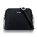 TANTOMI Umh&auml;ngetasche Damen-Handtasche Damen Klein-Feste Crossbody Bag-Kette Schulterriemen Abendtasche Mode Elegant-Schwarz