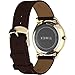 Timex Men's Modern Easy Reader 40mm Watch - Brown Strap Cream Dial Gold-Tone Case