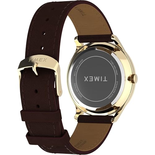 Image of Timex Men's Modern Easy Reader 40mm Watch - Black Strap White Dial Silver-Tone Case
