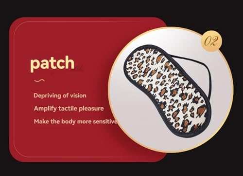 Bracelet haltérophilie squat ajustable et masque occultant léopard