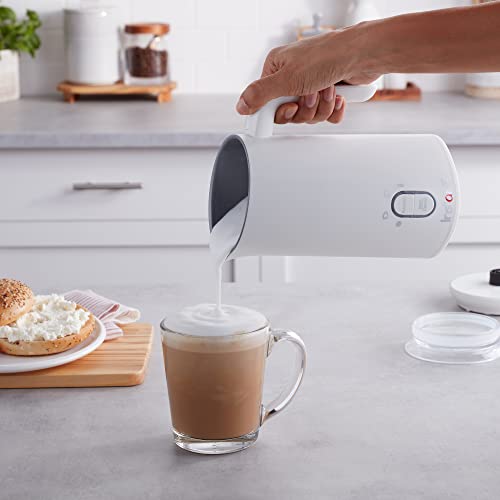 Instant Pot Instant Milk Frother, 4-in-1 Electric Milk Steamer, 10oz/295ml Automatic Hot and Cold Foam Maker and Milk Warmer for Latte, Cappuccinos, Macchiato, From the Makers of Instant 500W, White by Instant Pot - Used condition - Image 3