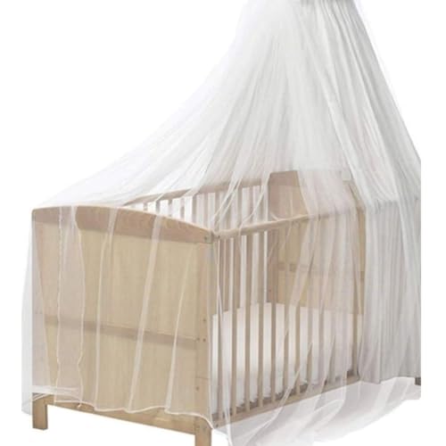 Mosquiteiro Berço Bebê Teto Rede Tela Mosquiteira Véu Tule Cama C...