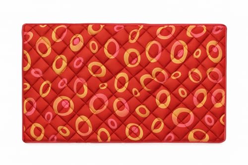 Image of Livshine 70 x 35 Inch Foam Floor Mattress - 1-Inch Thick Quilted Mat for Kids Play, Travel, Camping & Guest Use | Lightweight & Easy to Store