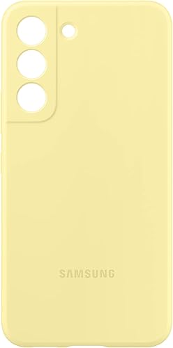 SAMSUNG Funda de silicona para Galaxy S22, funda protectora para teléfono, suave y elegante, diseño delgado, acabado mate, versión estadounidense,