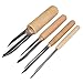 Produktbild BQLZR Halbrunde Lochschneider Tonwarenlehm Keramikwerkzeuge zum Bohren & Skulptur 4er Pack