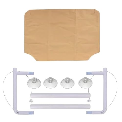 Cama Caminha De Janela Para Gatos Com Ventosas Suspensa Rede