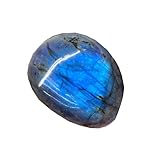 Hsthe Sea Pierres de plam de Labradorite Naturelle Pierre de Palmier Naturelle avec Cristaux de guérison énergétique Pierre précieuse polie Cristal Reiki de Grande Taille