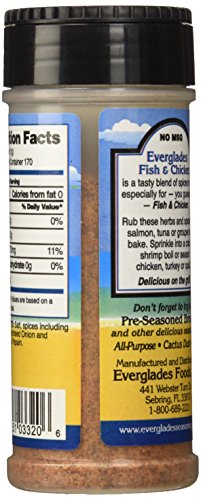 Everglades Seasonings, Seasoning Fish And Chicken, Fowl 6 Ounce #TOP2