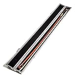 SKY High Density Board Bow Case for One(1) Violin/Viola Bow Strong and Durable Grey Color