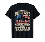 Sozialhilfe so schwer zu bekommen wie Veteranenhilfe für das T-Shirt