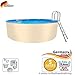 Produktbild Stahlwandpool 200 x 125 cm Rundformpool Pool rund 2,0 Swimmingpool 2,00 Rundpool Rundformbecken Schwimmbecken Stahlpool Poolbecken