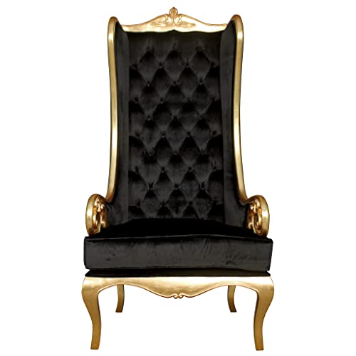 Design Toscano Palazzo Ducale Contemporary Wingback Throne Chair