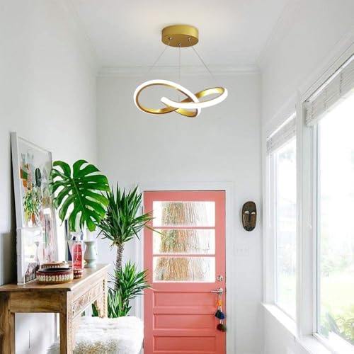 Lampe suspendue moderne géométrique avec éclairage LED intégré - 3