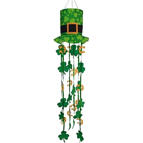 THQZLH 40 Inch St. Patrick's Windsock Cover