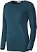 Produktbild Emilia Parker Damen Relief-Pullover in Petrol, Strickpullover aus 100% Baumwolle, mit Legerer Passform, Damen Sweatshirt für Sommer & Winter, Gr. S - XXXL