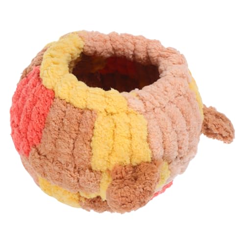 CHICAMPERA 加厚デザイン 鳥の巣 小型インコ用 保温巣箱 ケージ取付簡単 快適なオウムハウス セキセイインコ フィンチ ハムスター対応