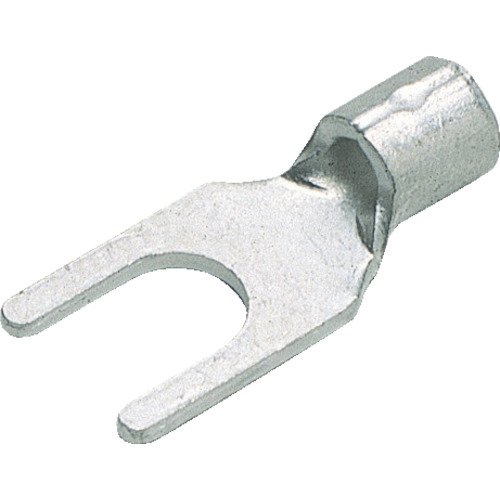 TRUSCO(トラスコ) 裸圧着端子先開形Φ3.2 長さ12.0 (60個入) T-0.3Y-3