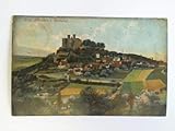  Colorierte Ansichtskarte als Feldpost gelaufen: Burg Hanstein i. Werratal
