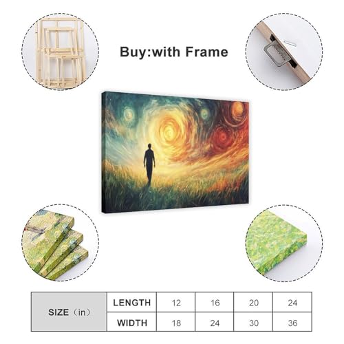 Poster sur toile surréaliste pour habiller un mur vide - 2