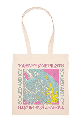 Hopestly Copy Of 21 Pilots Tasche Wiederverwendbar Einkaufen Lebensmittel Baumwolltuch Tote Reusable Shopping Bag