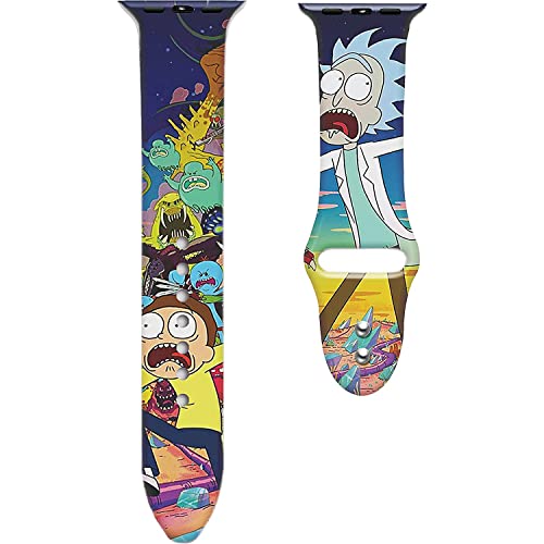 Compatible with Apple Watch bands 44mm/42mm/40mm/38mm , For Apple Watch Bands,Silicone Sport Bands For Men Women