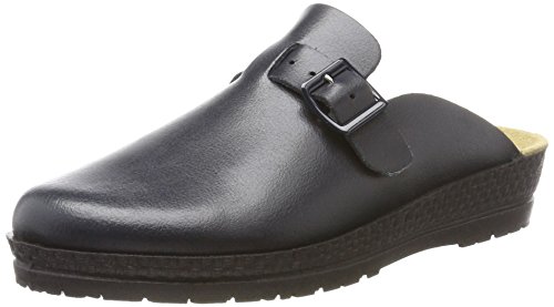 Rohde Neustadt d Clogs Damen Hausschuhe Schuhe 1447 blau, Schuhgröße:38...