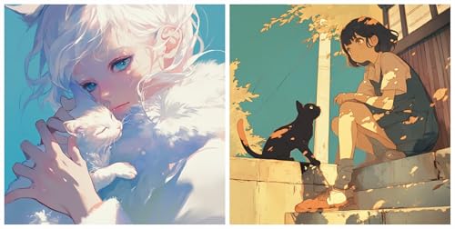 Diamond Painting Anime 5D Kit Complet Idéal pour Décorer le Salon et la Chambre