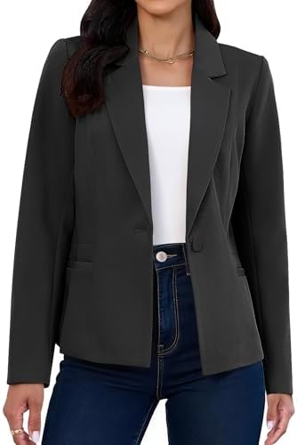 luvamia Blazers for Women Business Casual Long Sleeve Suit Jacket...
