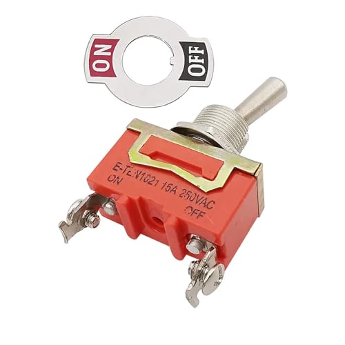 Interruptor de palanca E-TEN1021 SPST para evitar desconexiones por vibración en máquinas