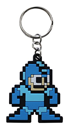 Preisvergleich Produktbild Megaman abykey124 Retro Charakter Pixelated Schlüsselanhänger