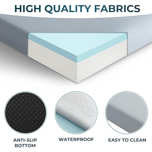 Kingfun-Memory-Foam-Camping-Sleeping-Pad-CertiPUR-US-Camping-Mattress-Waterproof-Roll-Up-Mattress-Guest-Bed-Thick-Floor-Sleeping-Mat-for-Car-Truck-Tent-for-Adults-with-Travel-Bag