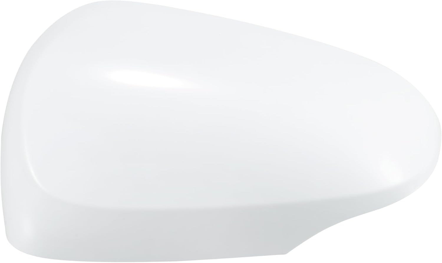 Rearview Mirror Cover Cap No.8794552170B3 Left Side Door Mirror Cover for Toyota Prius C 2012-2018 ABS Plastic White