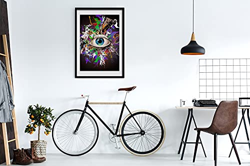 Affiche Tableau 50x70 cm Tulup pour Décoration Murale Épurée