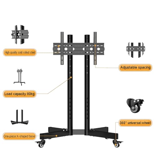 Soporte de piso ajustable para TV LCD 32-75 pulgadas miniatura 4