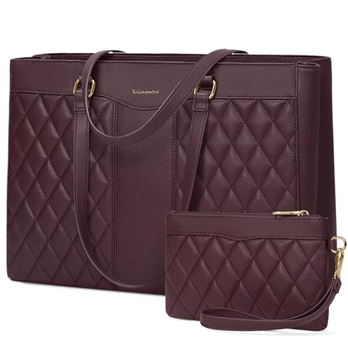 Sac pour ordinateur portable 15,6 pouces femmes grand cabas de travail