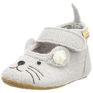 Living Kitzbühel Jongens meisjes 4007-0606-19 slipper, lichtgrijs, 19 EU