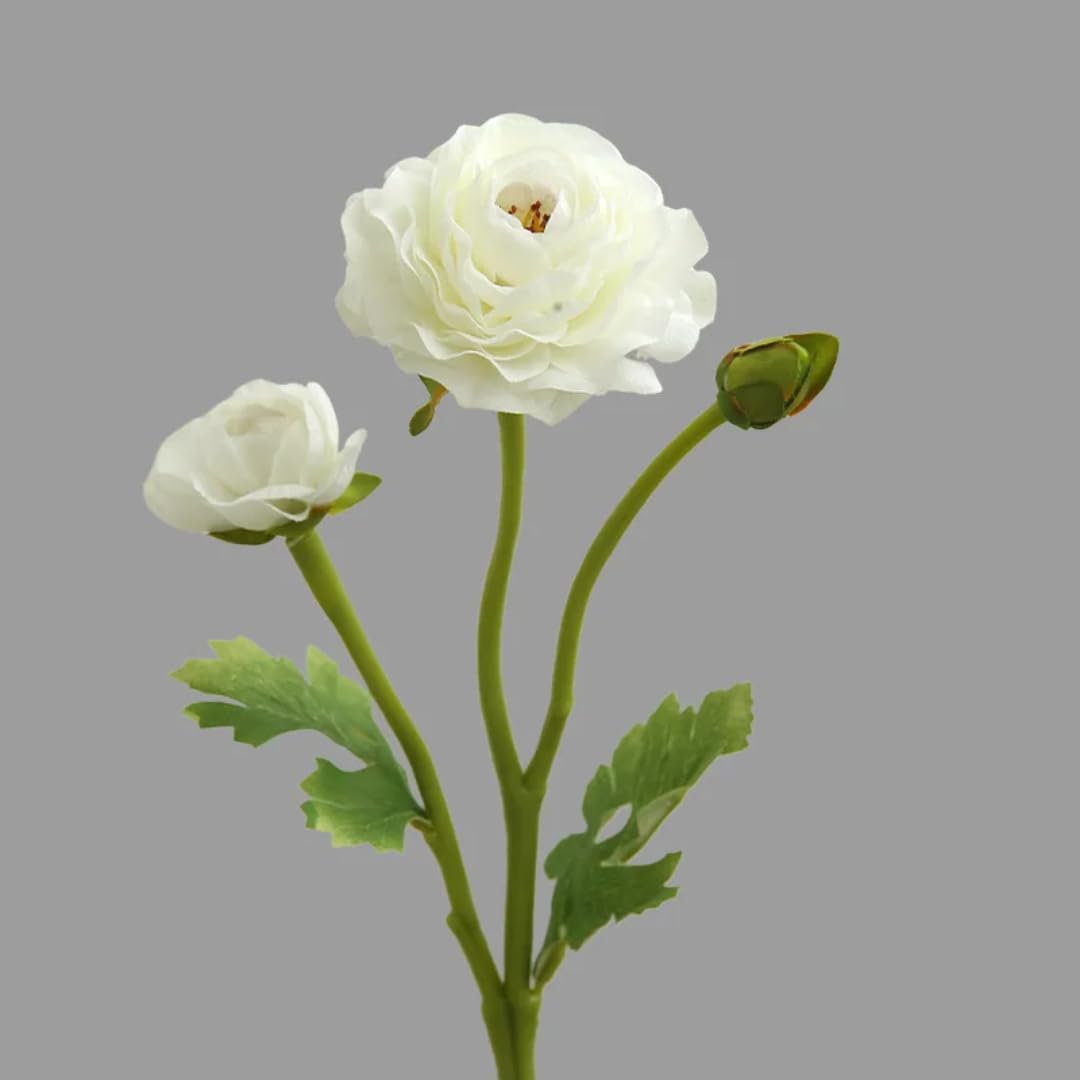 Fleurs artificielles en soie lot de 10 pour fleurir une maison sans entretien