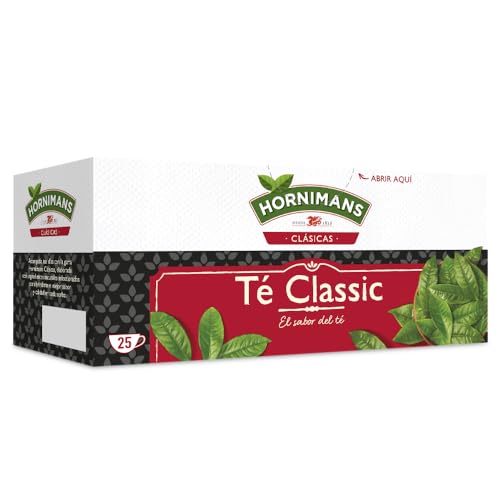 Hornimans Té Classic con Ingredientes 100% Naturales | 25 bolsitas | Con Teína