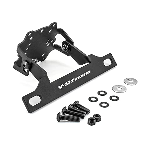 MKVAXR Soporte de teléfono delantero for motocicleta, soporte de placa de navegación GPS for teléfono inteligente, for Suzuki, VSTROM 650 años hasta 2004-2011 Soporte para teléfono a prueba de golpes(