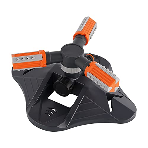 Andoer Garten Sprinkler, Rasensprenger 360 Grad Rotierende Wasser Sprinkler...
